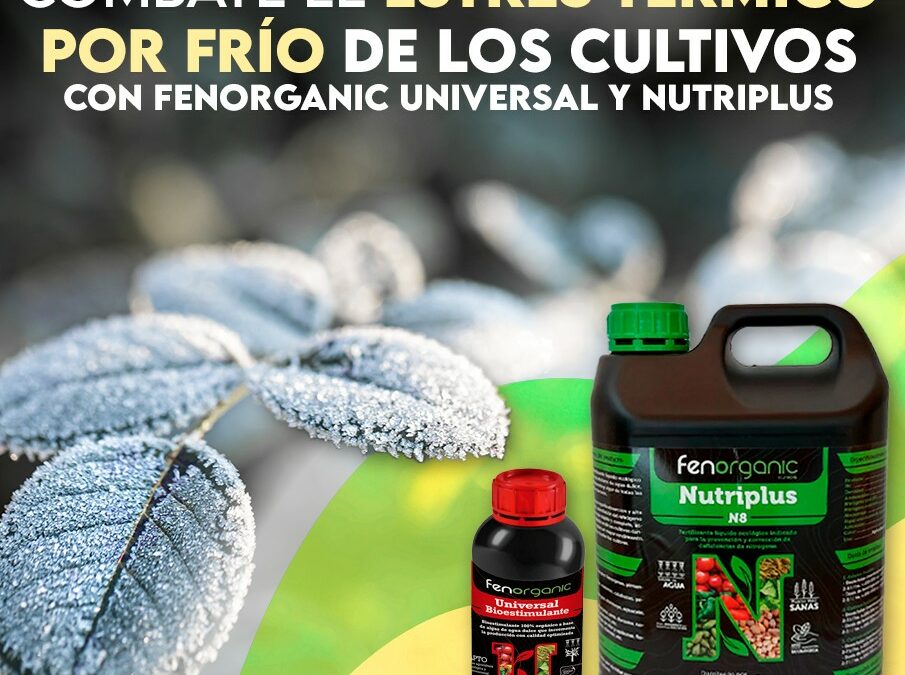 Protege tus cultivos del estrés térmico por frío este invierno
